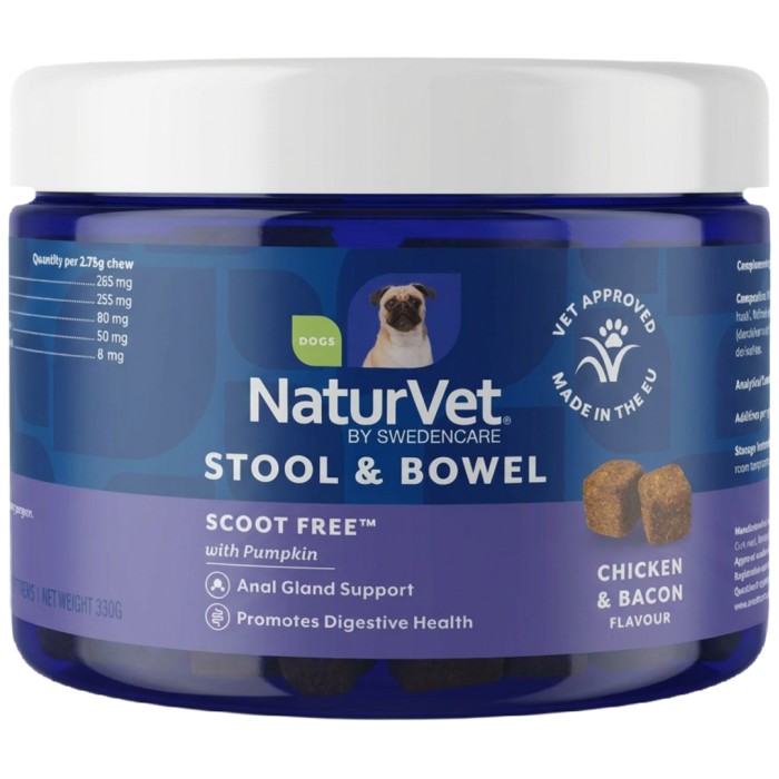 Naturvet by Swedencare Scoot Free Soft Chew 120 st