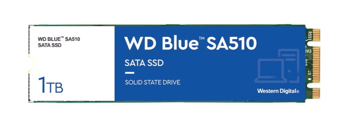 WD Blue SA510 SSD 1TB Blå, bild 3