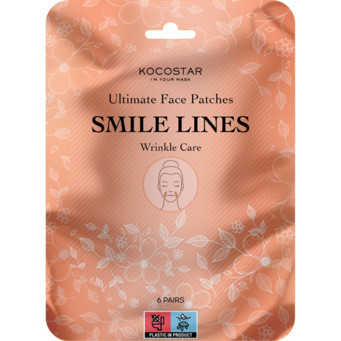 Kocostar Ultimate Face Patches Smile Lines 6 pairs 6 pairs