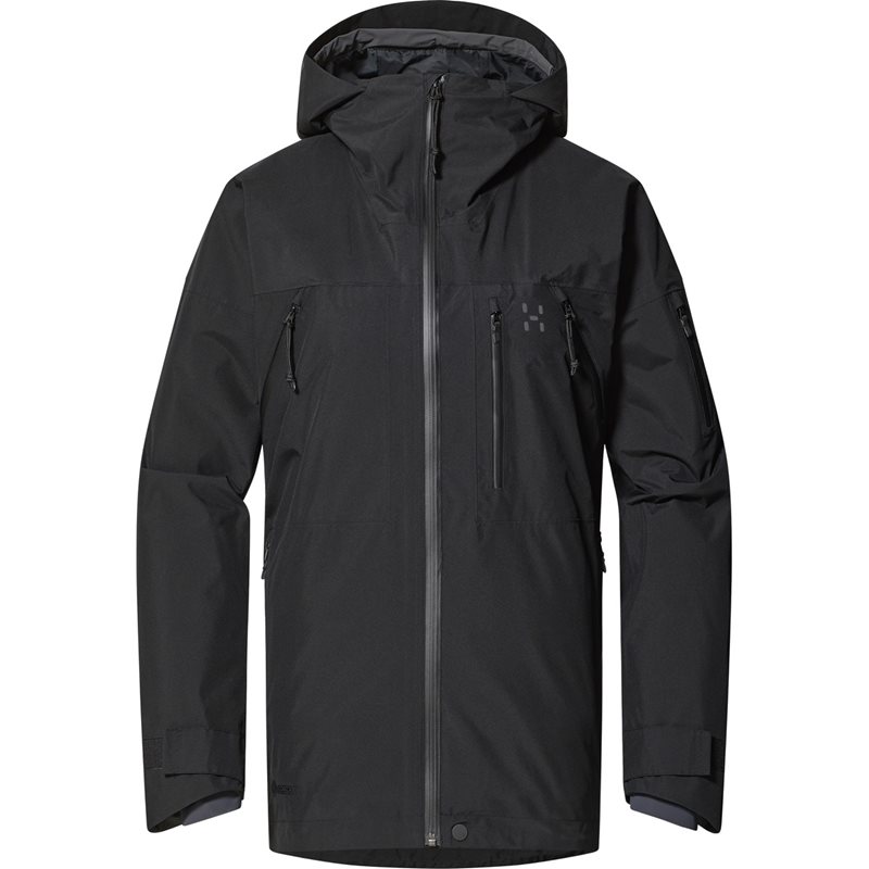 Haglöfs Latnja GTX Insulated Jacket Women True Black - XL
