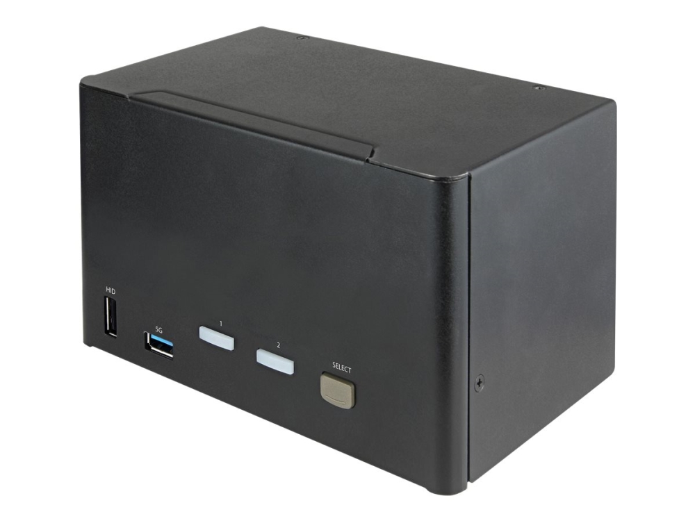 StarTech.com SV231QDPU34K 2-portars KVM-switch 4-skärms DisplayPort 4K 60 Hz