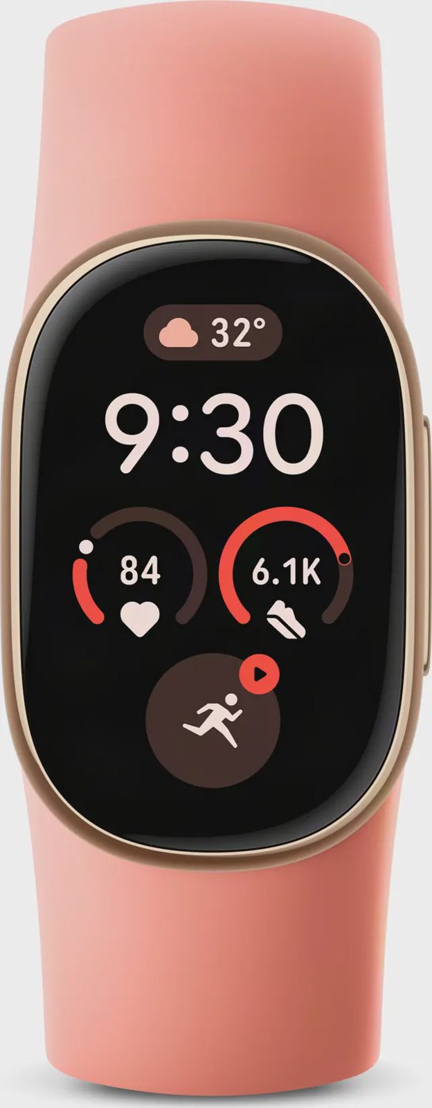 Google Fitbit Edge hybridklocka 39 mm Wi-Fi (canyon/gold)