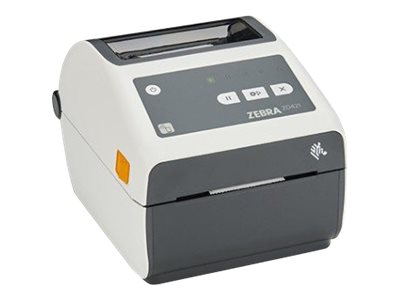 Zebra ZD421d-HC - Etikettskrivare - direkt termisk - Rulle (10,8 cm) - 300 dpi - upp till 102 mm/sek - USB 2.0, USB-värd, LAN - vit