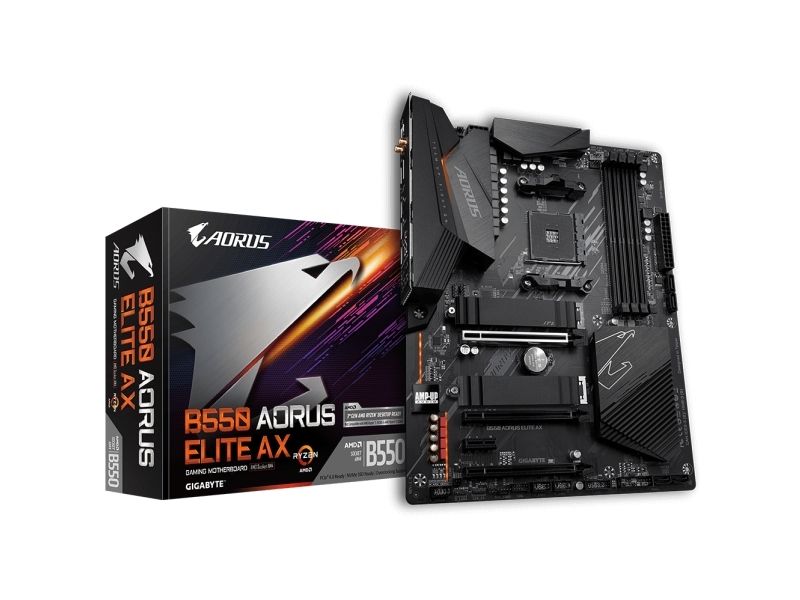 Gigabyte B550 Aorus Elite AX, bild 3