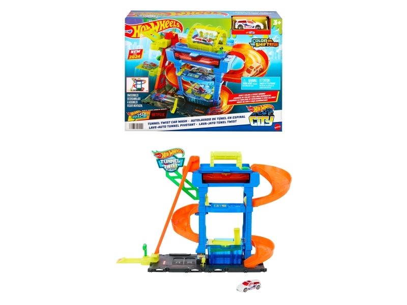 Hot Wheels City Tunnel Twist Car Wash