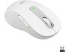 Logitech Signature M650 Large Left-handed, 2000 dpi, RF/Bluetooth, vänsterhänt - Off White