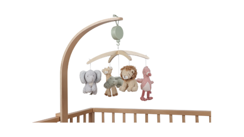 Little Dutch - Wooden music mobile - Safari Friends (LD8300), bild 4
