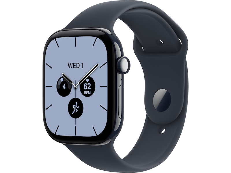 Apple Watch Series 12 GPS + Cellular 46 mm nattblå keramik, marinblå Sportband - M/L, bild 3