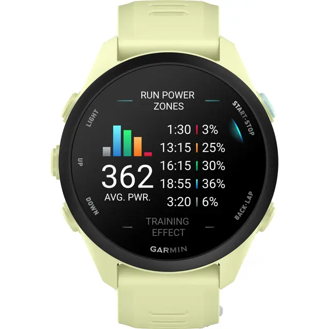 Garmin Forerunner 70 sportklocka, citron 42,6 mm