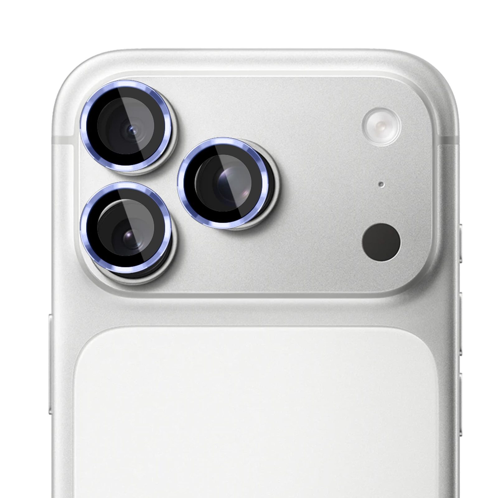 3mk Lens Protection Pro – härdat glas i svart för iPhone 18 Pro / 18 Pro Max – ljusblått, bild 2
