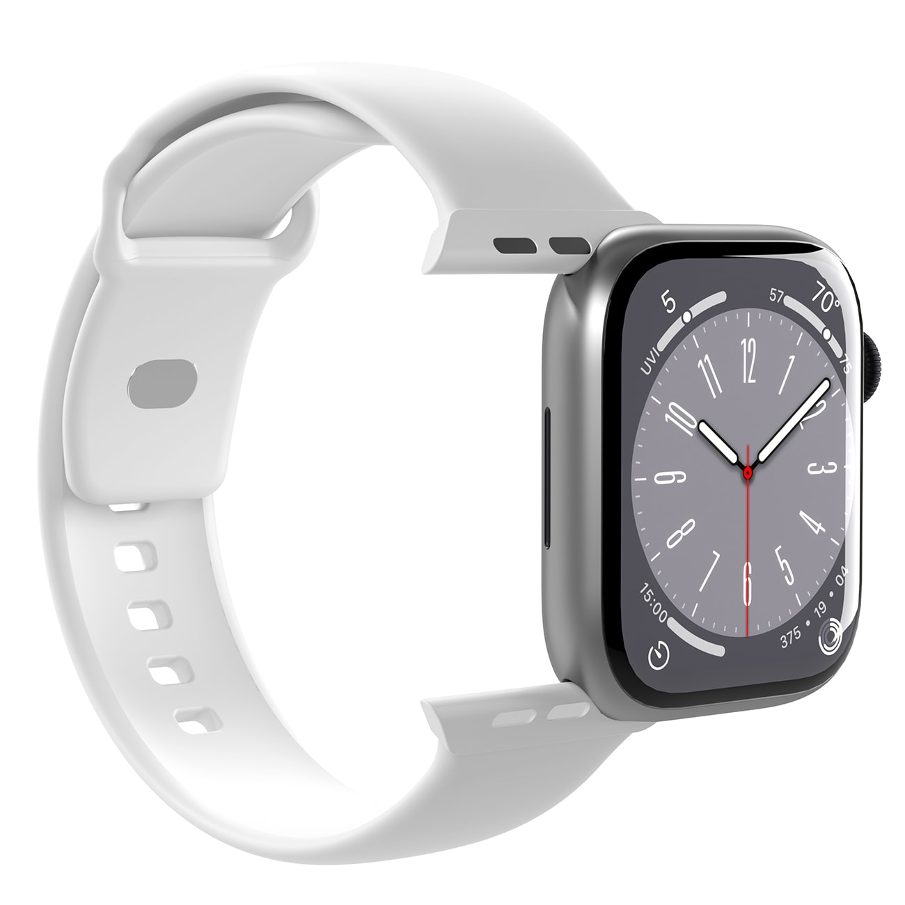 Puro Apple Watch 42-49mm armband (vitt), bild 3