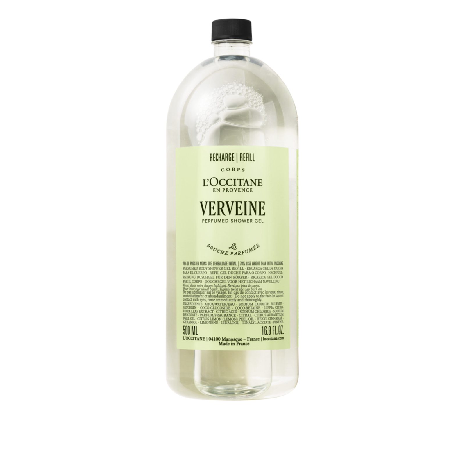 L'Occitane En Provence Verveine Verbena Shower Gel refill 500 ml, Refill, bild 2