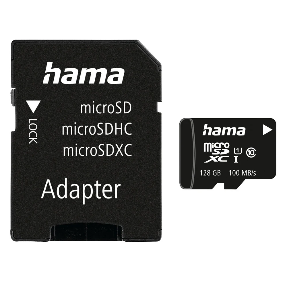 Hama MicroSDXC 128 GB C10 UHS-I 80 mb/s