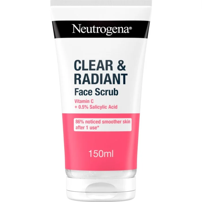 Neutrogena Clear & Radiant Face Scrub 150 ml