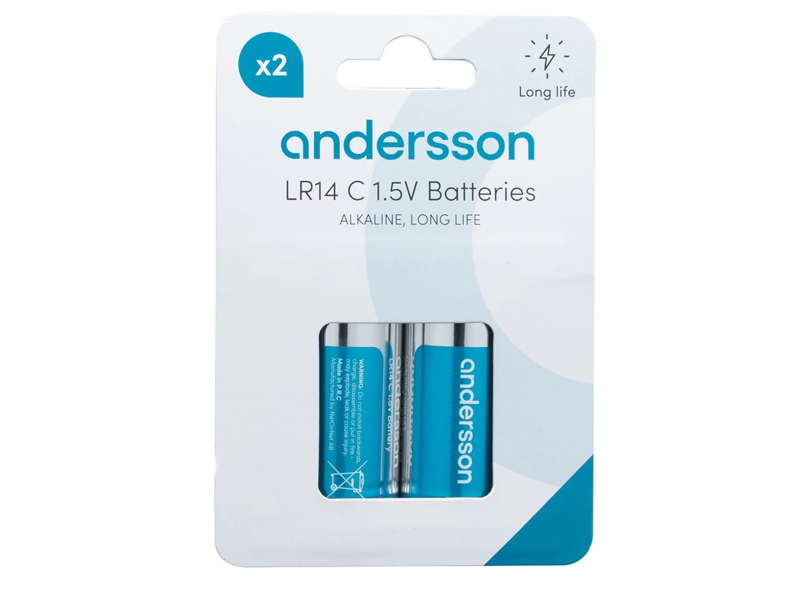 Andersson LR14 C Long Life 2-pack