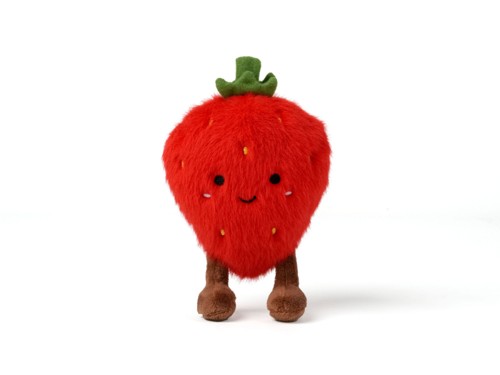 Teddykompaniet - Strawberry, 12 cm (TK4424), bild 2