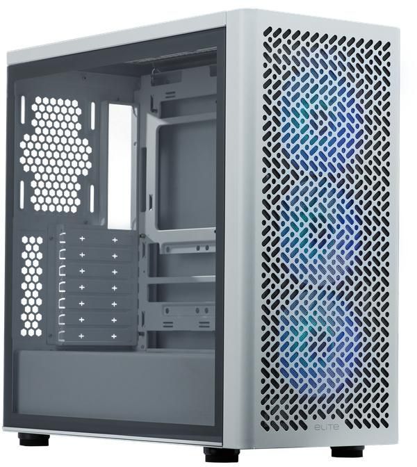 Cooler Master Elite 502, ATX - Vit, bild 3