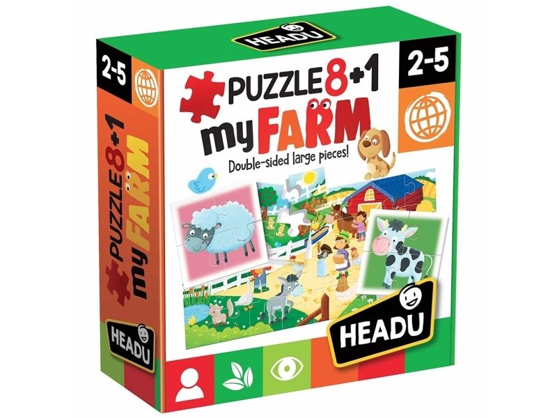 Headu Puzzle 8+1 Farm