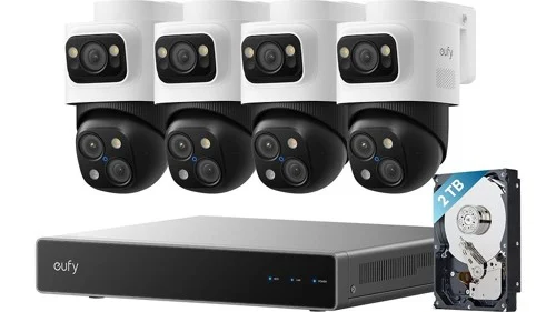 Eufy S4 Max NVR säkerhetskamerasystem (4-pack, vit), bild 3