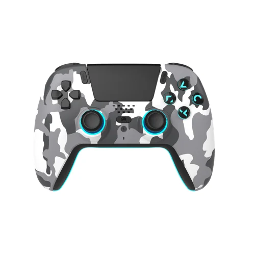 Freaks And Geeks - Wireless Bluetooth Controller for PS5- LED - White Camo, bild 4