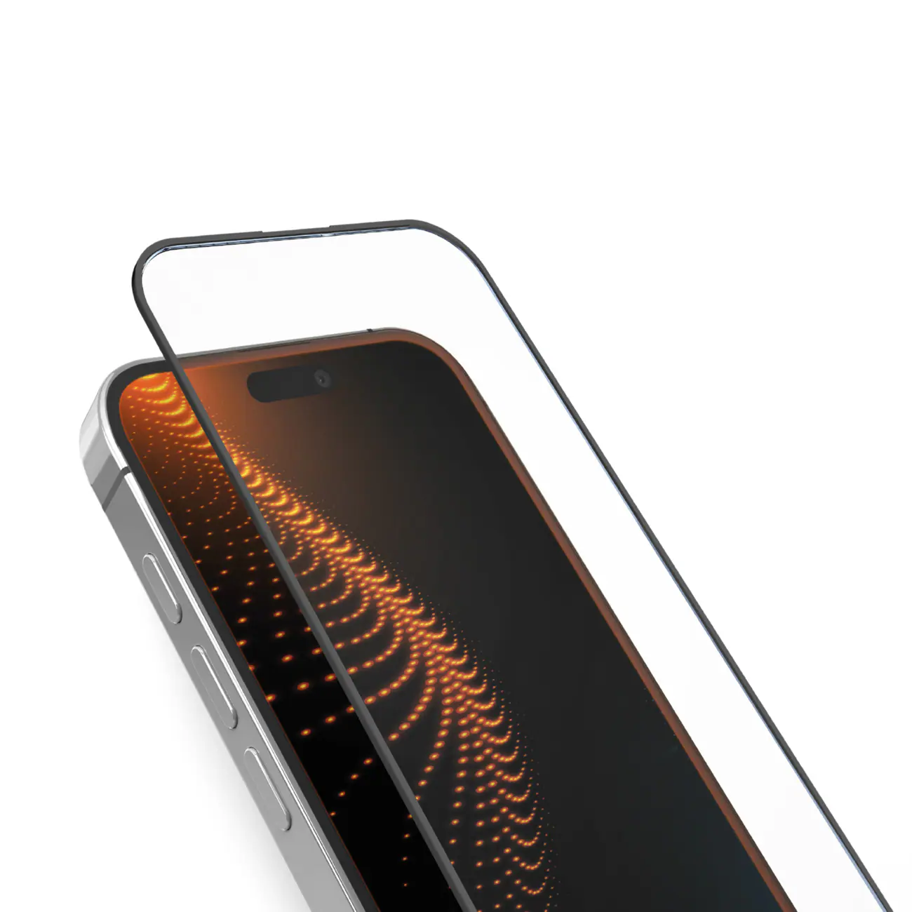 SBS härdat glas med D3O-teknik med applikator för iPhone 16 Pro Max