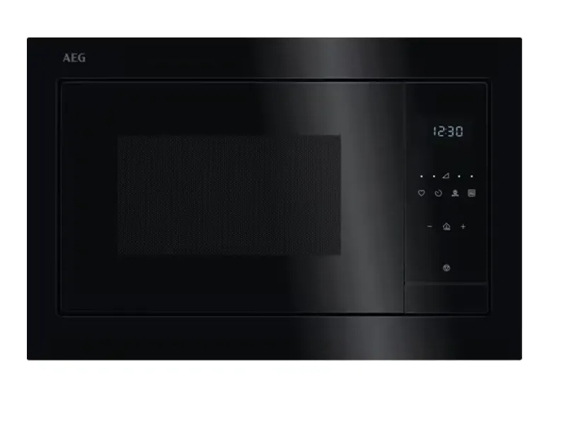 AEG 5000 TS5GM251EB inbyggnadsmikrovågsugn med grill – 25 L, 900 W – svart