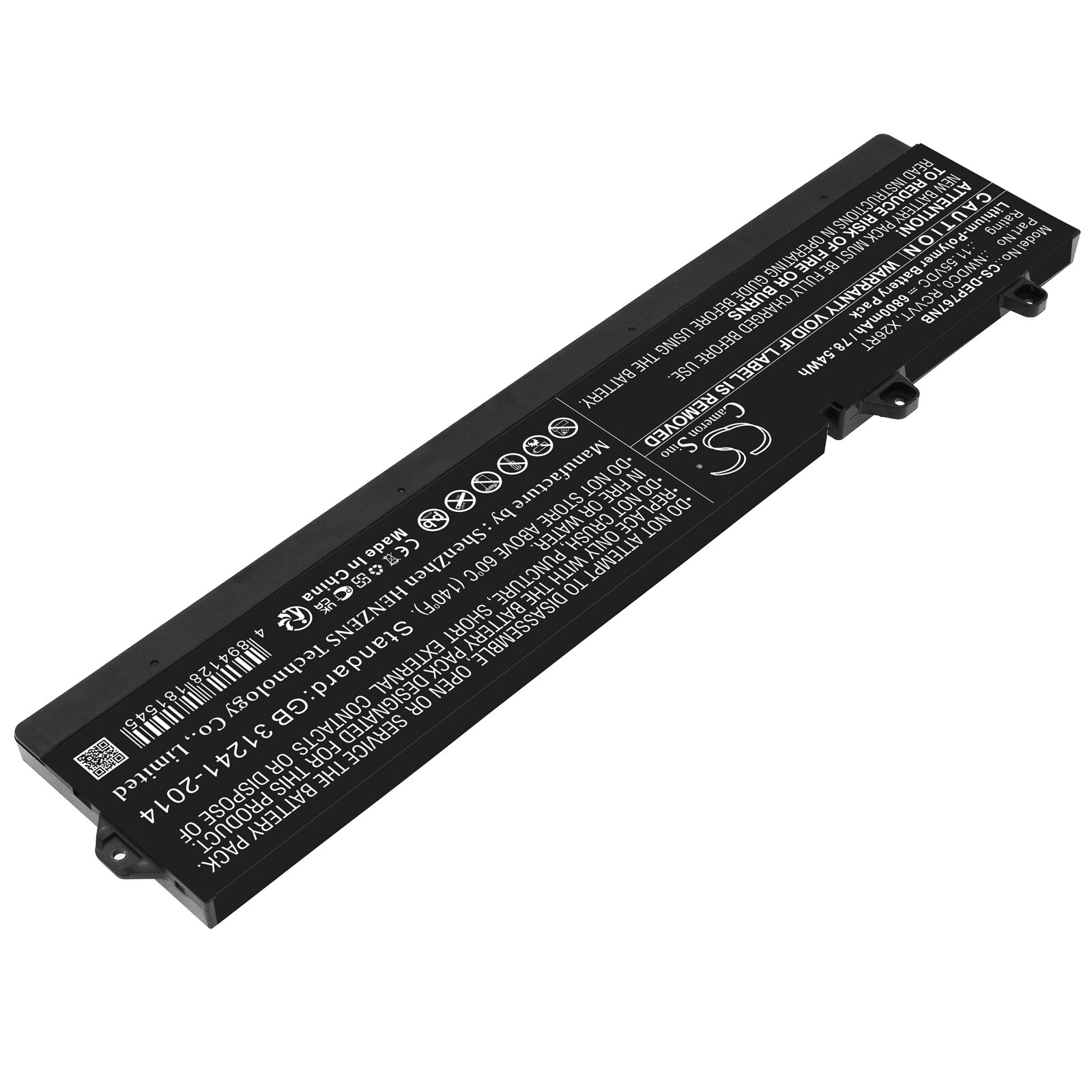Batteri till Notebook, Bärbar dator för Dell Precision 7670, bild 5