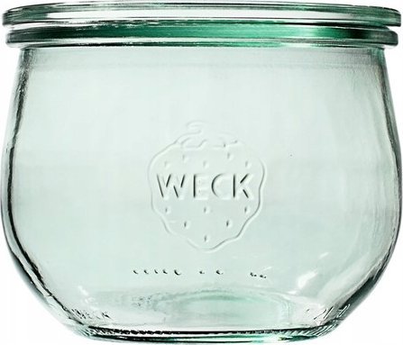 Weck tulpan-glas 580 ml (rund kant 100) 6 st/förpackning 100 mm - 85 mm