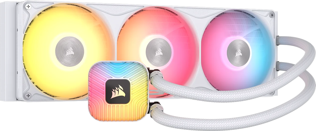 Corsair Nautilus II 360 RS ARGB Vit