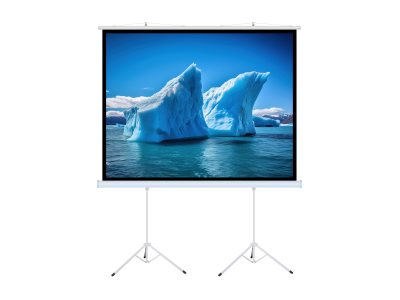 ART T140 - Projektionsskärm med ben - tripod/ställbara montering - 140 (356 cm) - 1:1 - Matte White