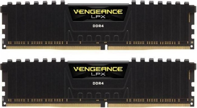 Corsair Vengeance LPX Black 32GB (2x16GB) / 2666Mhz / DDR4 / CL16 / CMK32GX4M2A2666C16