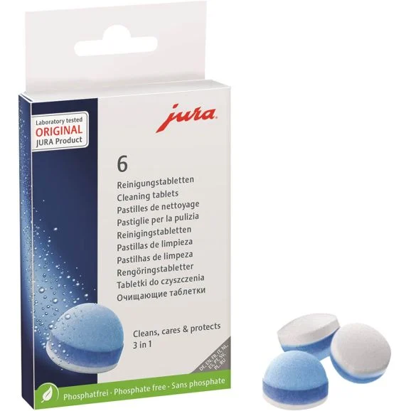 JURA Rengöringstabletter 3-Fas 6pack, bild 3