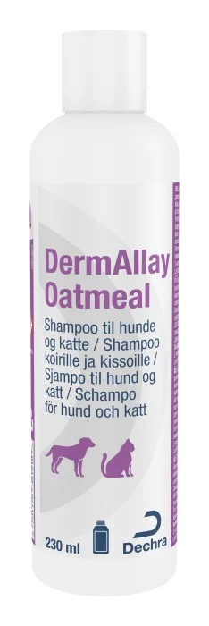 Dechra DermAllay Oatmeal Schampo 230 ml