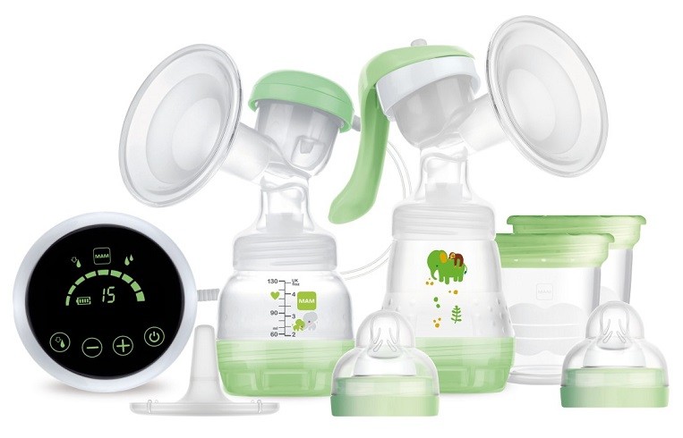 MAM 2 in 1 Electric & Manual Breast Pump