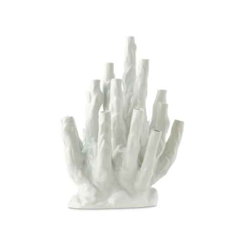 POLSPOTTEN - Coral Vas 20-Tulips - Vit