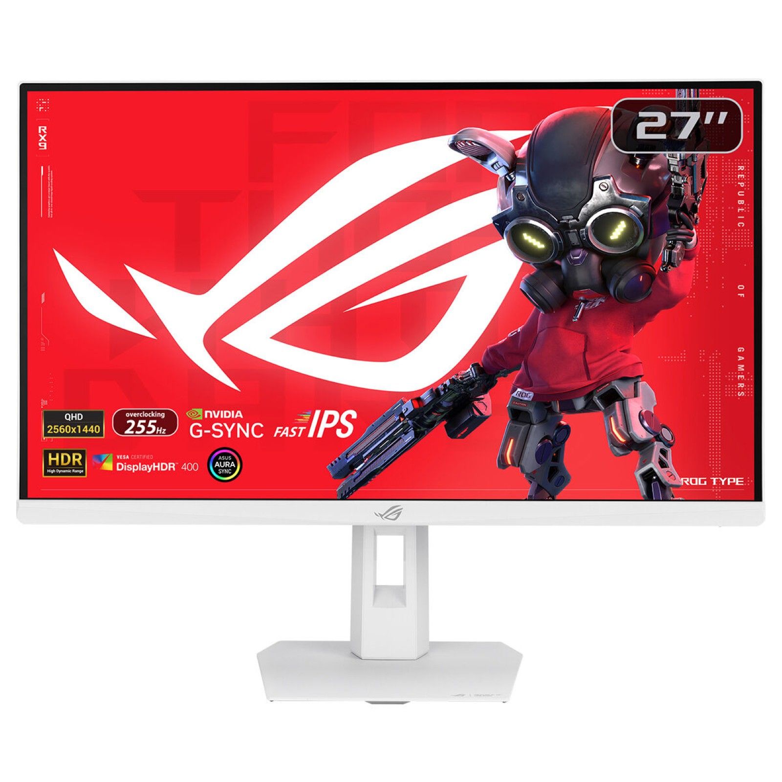 ASUS ROG Strix XG27ACMES-W 27" - 2560x1440 Fast IPS 255Hz, bild 2
