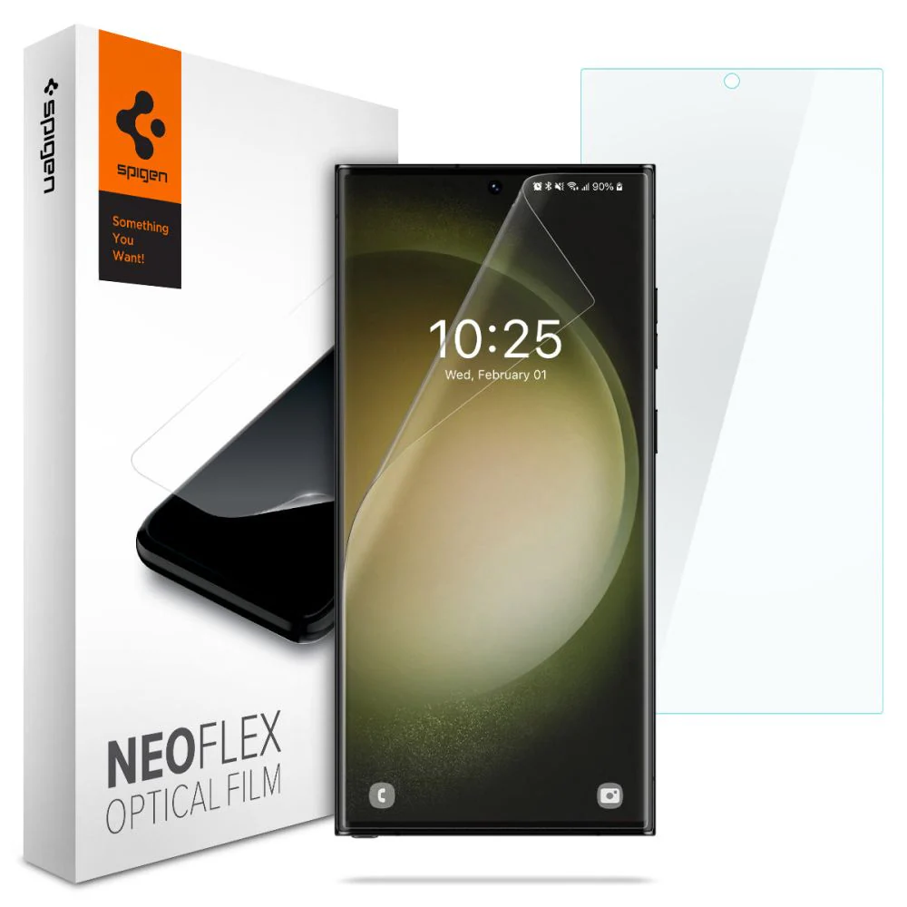Spigen Neo Flex Hydrogel Film för Samsung Galaxy S23 Ultra - 2 st.