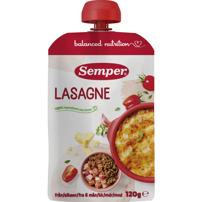 Klämmis Lasagne 6 m