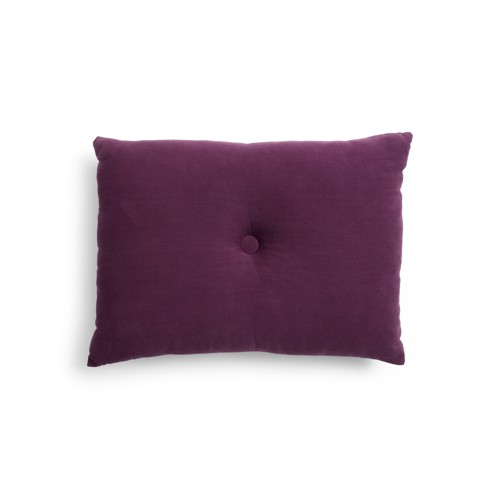 HAY - Dot Kudde Linen 60x45 cm (Burgundy)