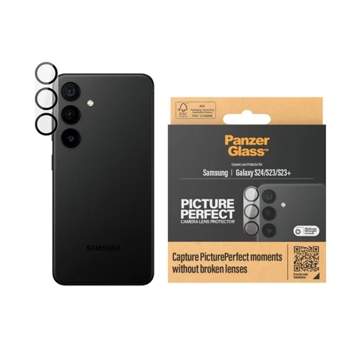 PanzerGlass™ | PicturePerfect - Objektiv skydd för mobiltelefon | Galaxy S24/S23/S23+