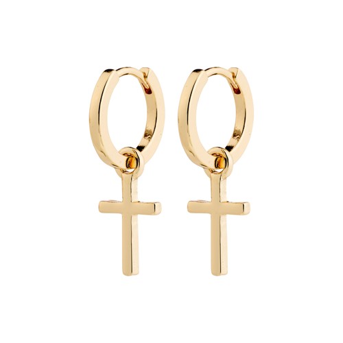 PILGRIM - FLYNN Earrings - Gold - 25 mm