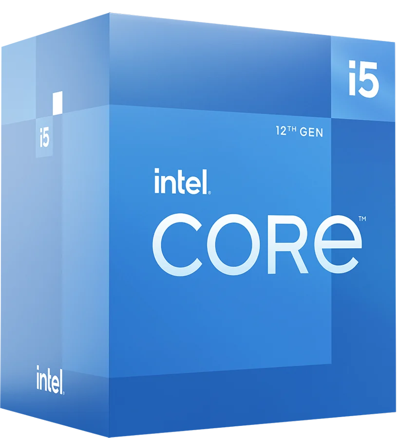 Intel Core i5-12400 6-Core 12-Thread (65W), 2,5/4,4 GHz, LGA1700, UHD Graphics 730, 12 MB cache, boxad med Laminar RM1 kylare, bild 5