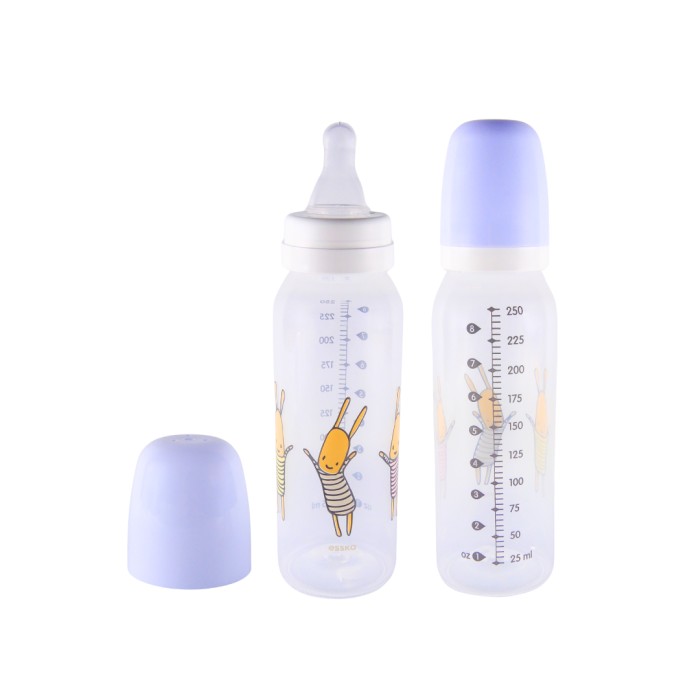 Esska Nappflaska Reko 250 ml Ljusblå Hoppis
