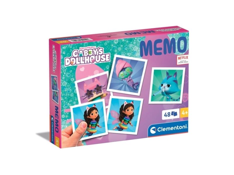 Clementoni MEMO POCKET GABBY'S DOLLHOUSE