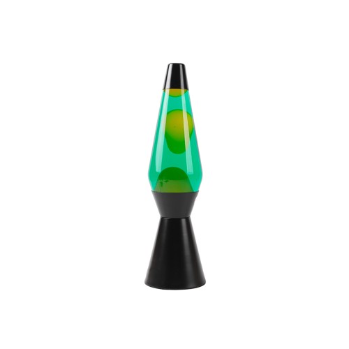 iTotal Lava Lamp - Green/Yellow