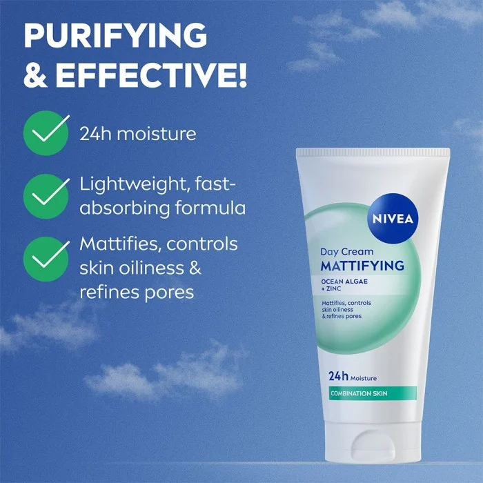 NIVEA Mattifying Day Cream 50 ml, bild 2