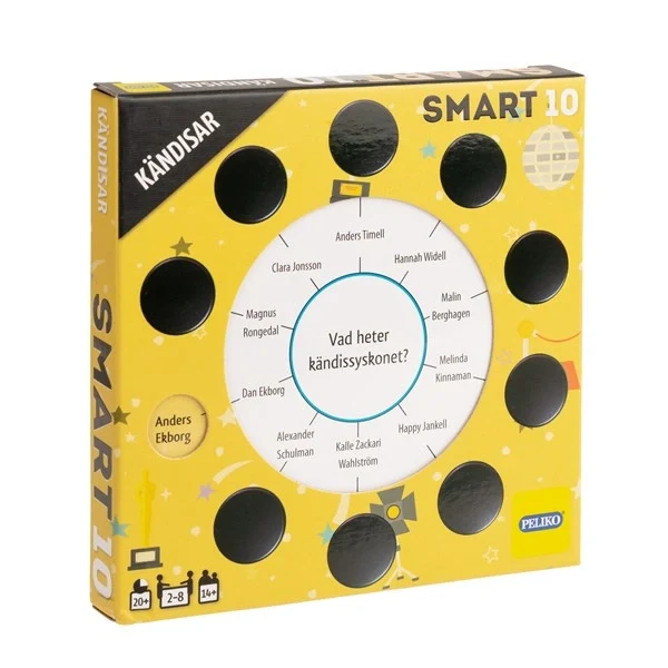 Smart10 Frågekort Expansion - Kändisar