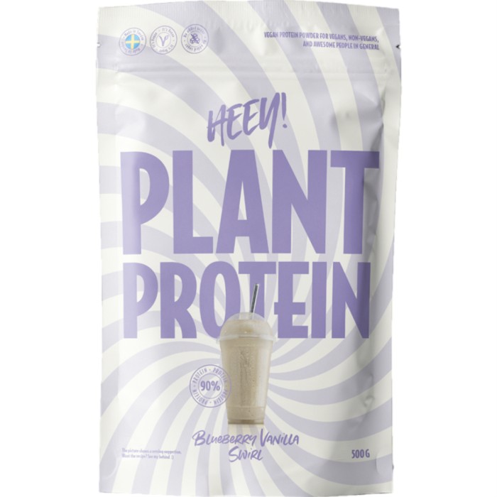 Heey! Veganskt Protein Blåbär Vanilj 500 g