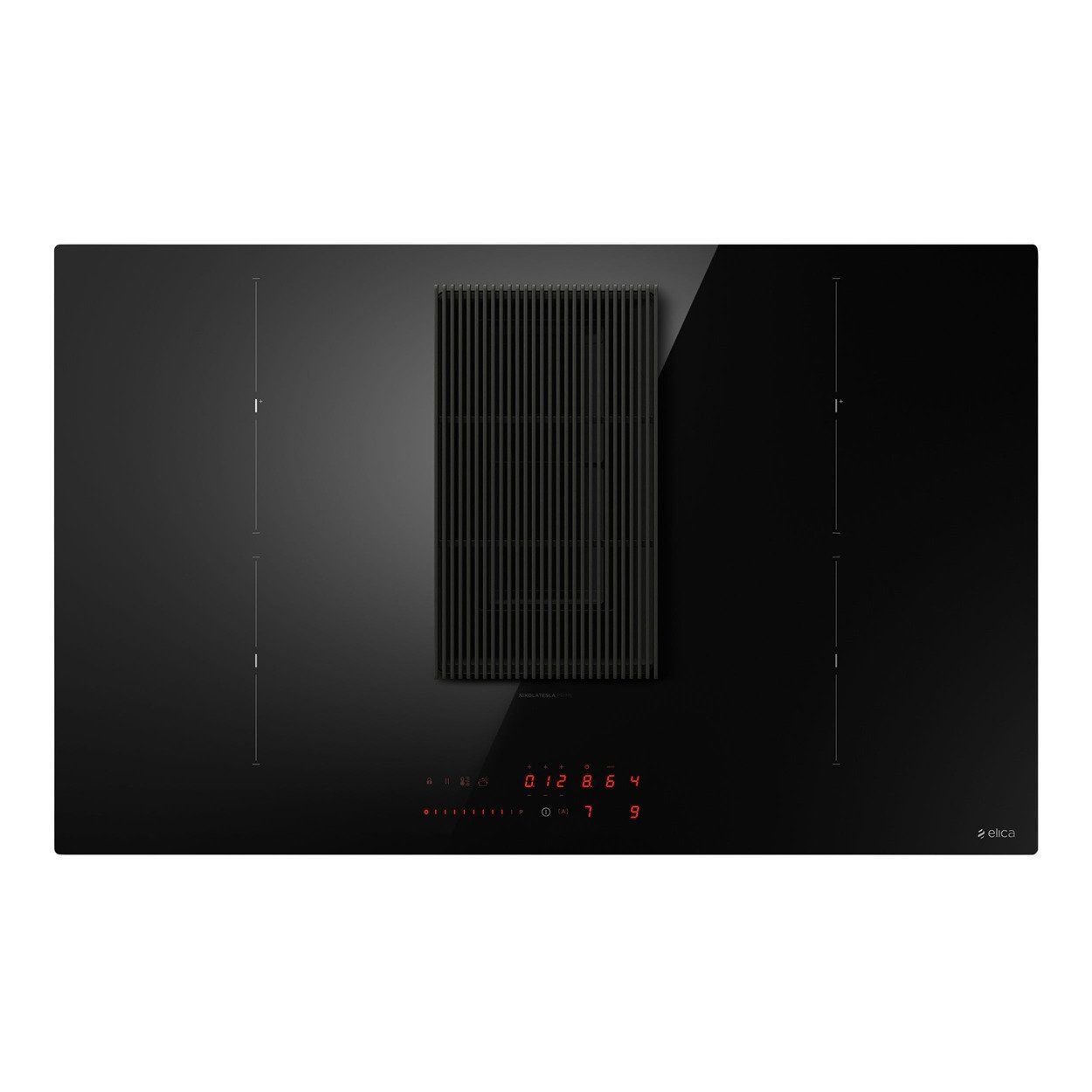 Elica NikolaTesla Prime S BL/A/83 Induktionshäll med integrerad huva - Avgasmodell