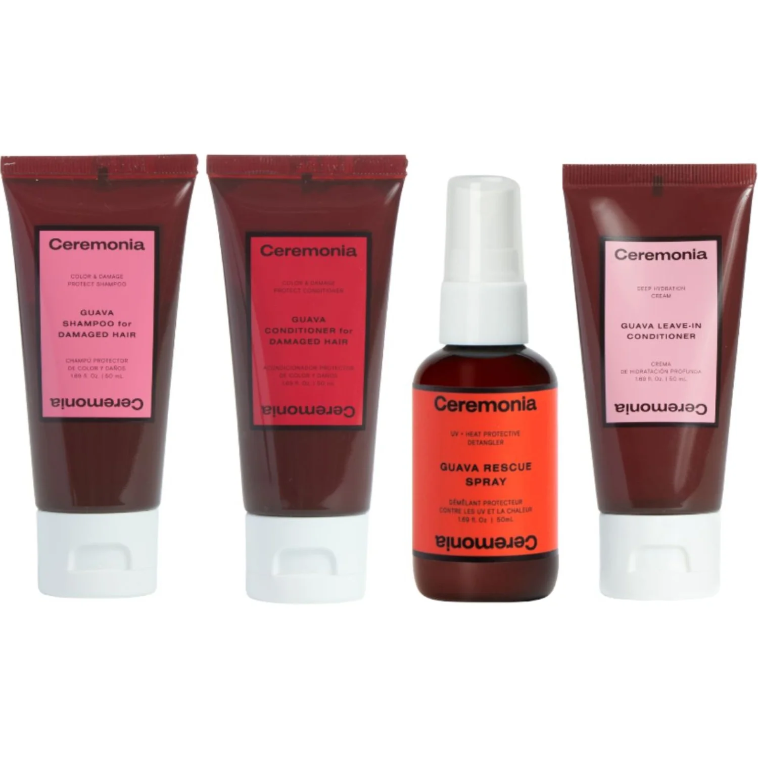 Ceremonia Guava Travel Kit
